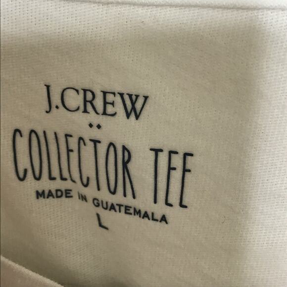 J. Crew Collector Tee Ghose Dog Size L - Picture 2 of 3